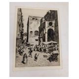 Sir Lionel Lindsay (Australian, 1874ï¿½1961) "Little