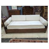Upholstered Sofa with Wood Frame