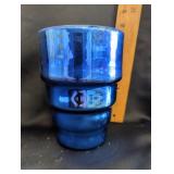 Unusual Mercury glass vase