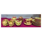 53 piece set of Stangl Magnolia pottery