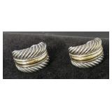 David Yurman Thorough Bred Earrings