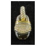 David Yurman Acorn Pendant/Enhancer