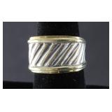 David Yurman "Cigar Band" Ring