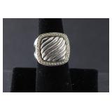 David Yurman Diamond Cable Ring
