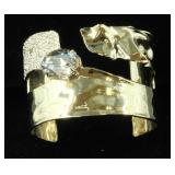Alexis Bittar Molten Cuff Bracelet