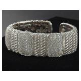 Judith Ripka Hinged Cuff Bracelet