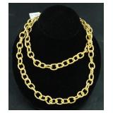 Dina Mackney Designs Sterling Gold Tone Necklace