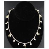 Michael Dawkins Sterling Freshwater Pearl Lemon Qu