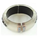 Alexis Bittar Lucite Crystal Deco Bracelet