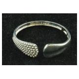 Michael Dawkins "Granulation Drop" Sterling Bracel