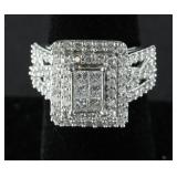 10K Diamond Cocktail Ring