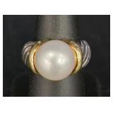 David Yurman Pearl Ring