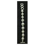 Sarda Sterling Bead Bracelet