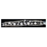 Michael Dawkins Sterling Freshwater Pearl Bracelet