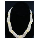 Eight Strand Sterling Necklace