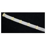Eight Stand Sterling Bracelet