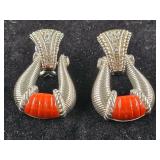 Judith Ripka Door Knocker Earrings