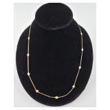 14K Diamond Necklace