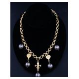 French Kande "Jaime Paris" Necklace