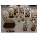 German 12-Piece Canister Set