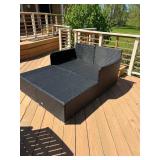 Patio Joy Lounger; (No Cushions)