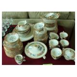 Theodore Haviland "Bird of India" 82-Piece Dinner