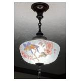 Handel Hanging Birds of Paradise Light with Bronze