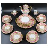 Bavarian "Rosenkavalier" Tea Set