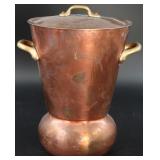 8" Tall French Copper Vegetable Steamer