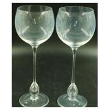 Pair of Rosenthal Studio Line Bubble Series tall g