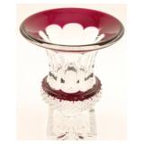 Saint-Louis Versailles Medicis 8" Crystal Vase