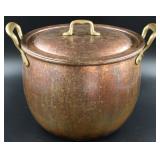 11" Diameter Copper Kettle with lid