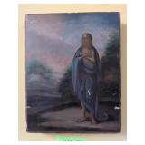 Antique Russian Icon Panel ï¿½ St. Mary of Egypt in