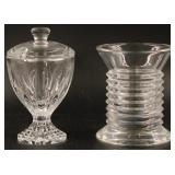 Baccarat Vase & Marmalade Jar