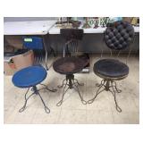 Assorted Collection of Three Adjustable Metal and