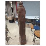 Large Carved Wooden Architectural Stair Newel Post