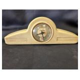 Cadillac Electric Mantel Clock in Marbled Case