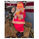 Noma 3 Foot Full Color Plastic Illuminated Santa B