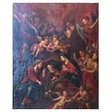 18th/19th C. Spanish Colonial School ï¿½Death of Sai