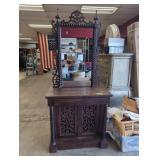 Victorian Renaissance Revival Sideboard with Tall