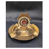 Chicago Motor Club Honor Member Metal Ashtray with