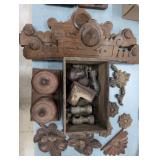 Eastlake Architectural Wooden Carvings, Finials, a