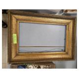 Ornate Gilt Wood Picture Frame with Deep Cove Prof
