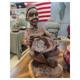African Carved Wood Sculpture