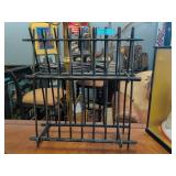 Asian-Style Faux Bamboo Display Stand, 24'x25'x31'