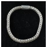 John Hardy Sterling Wheat Bracelet