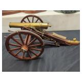 Scale Model Field Cannon, Brass Barrel