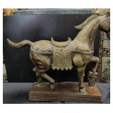 Chinese Tang-Style Horse Sculpture
