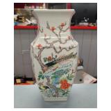 Chinese Famille Verte Vase, Kangxi Mark