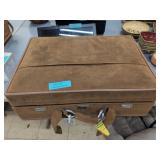 Vintage Hartmann Suede 3-Piece Luggage Set